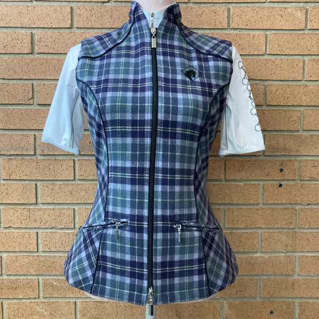 Gilet Femme Arista Equestrian Taille M - Broderie équitation - Vintage Canada