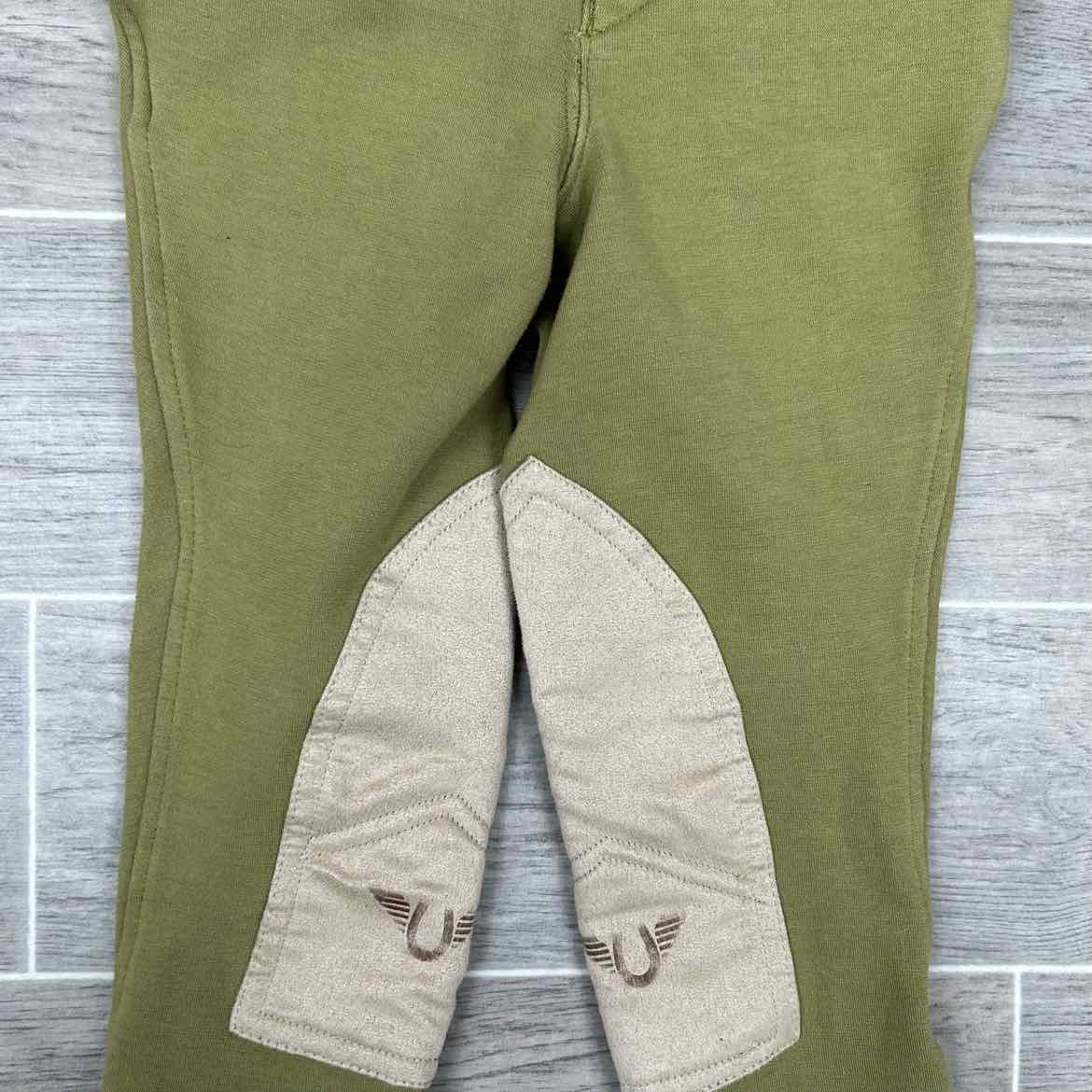 TuffRider Boys Petrol Knee Patch Breeches, Size 8