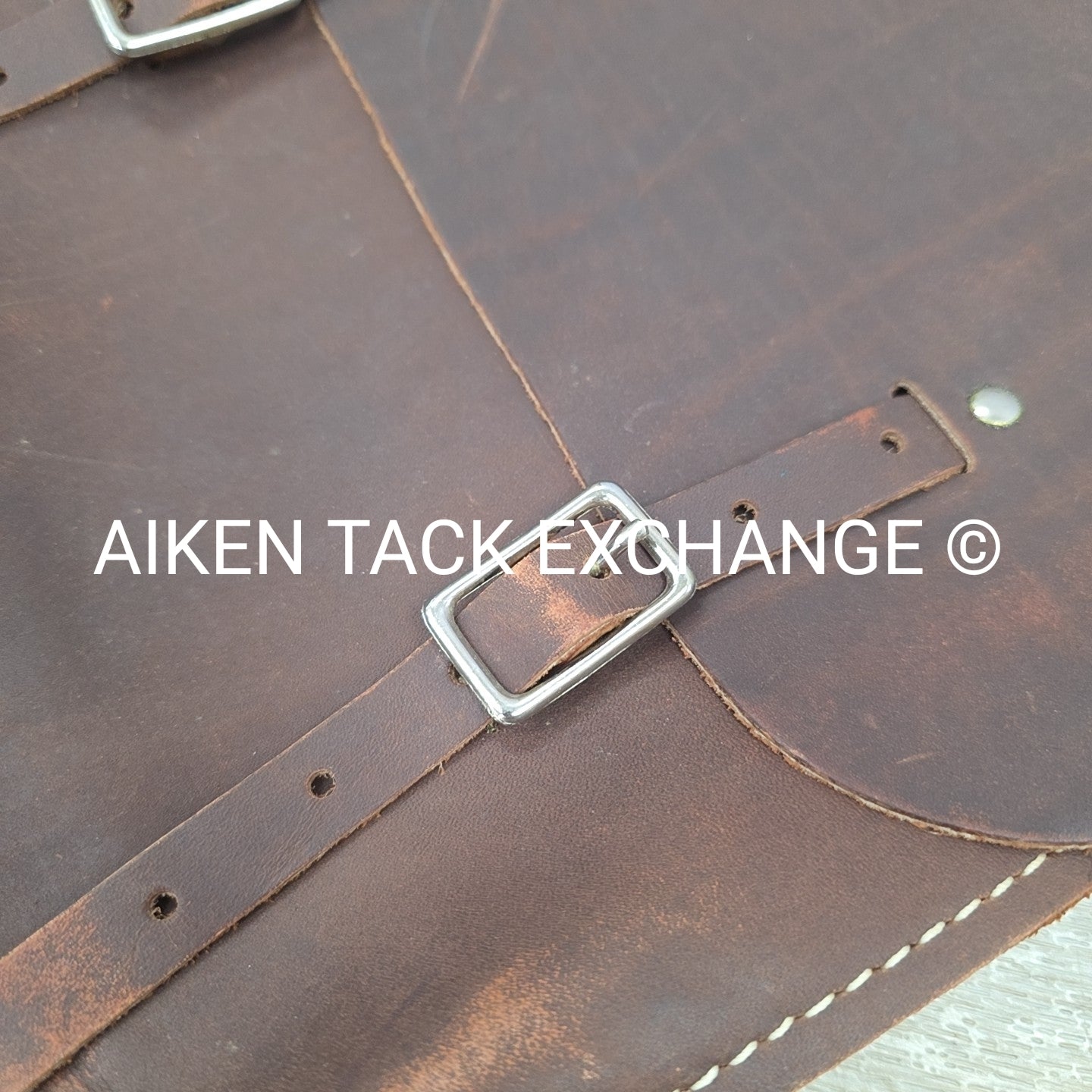 Leather Saddle Bags