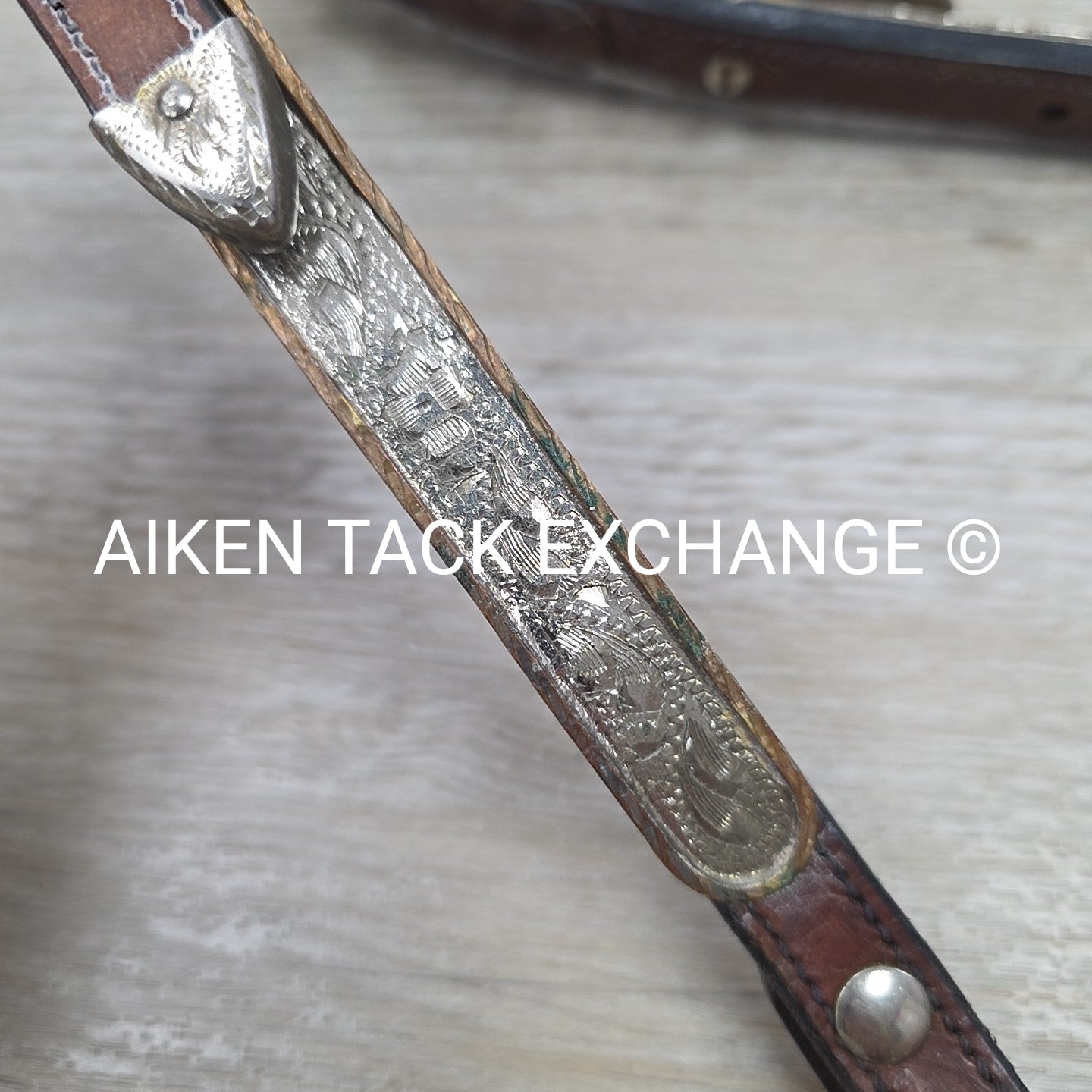 One Ear Headstall, Brown, No Reins