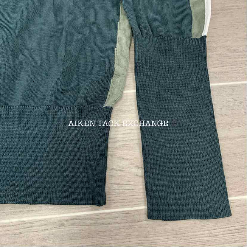 Alessando Albanese Full Zip Sweater, Size Small