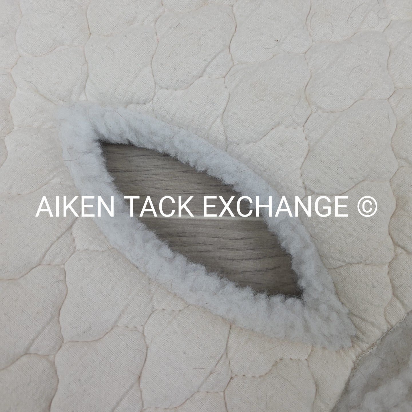 Quilted Fleece Wither Relief Half Pad
