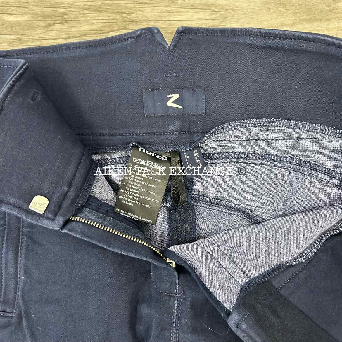 Horze Silicone Grip Full Seat Breeches, Size 28