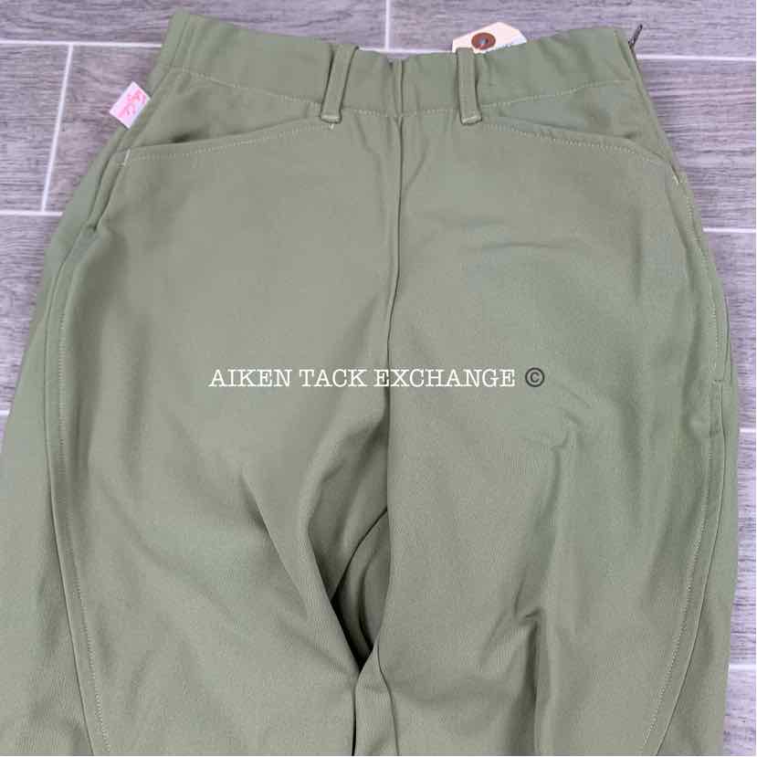 Tailored Sportsman Supreme Hunter Side Zip Knee Patch Breeches, Size 24 R