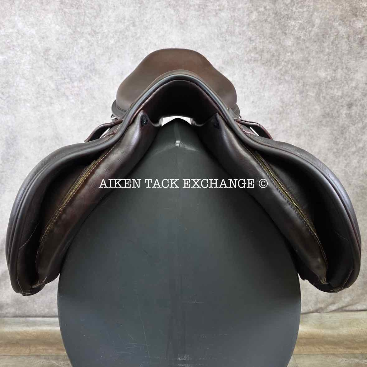 **SOLD** 2016 Prestige X-Perience Close Contact Jump Saddle, 17" Seat, 33 Tree - Medium, Wool Flocked Panels