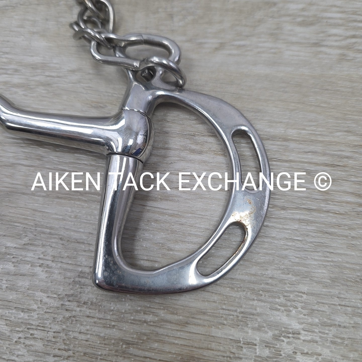 Mullen Mouth Uxeter Kimberwick Bit 4.75"