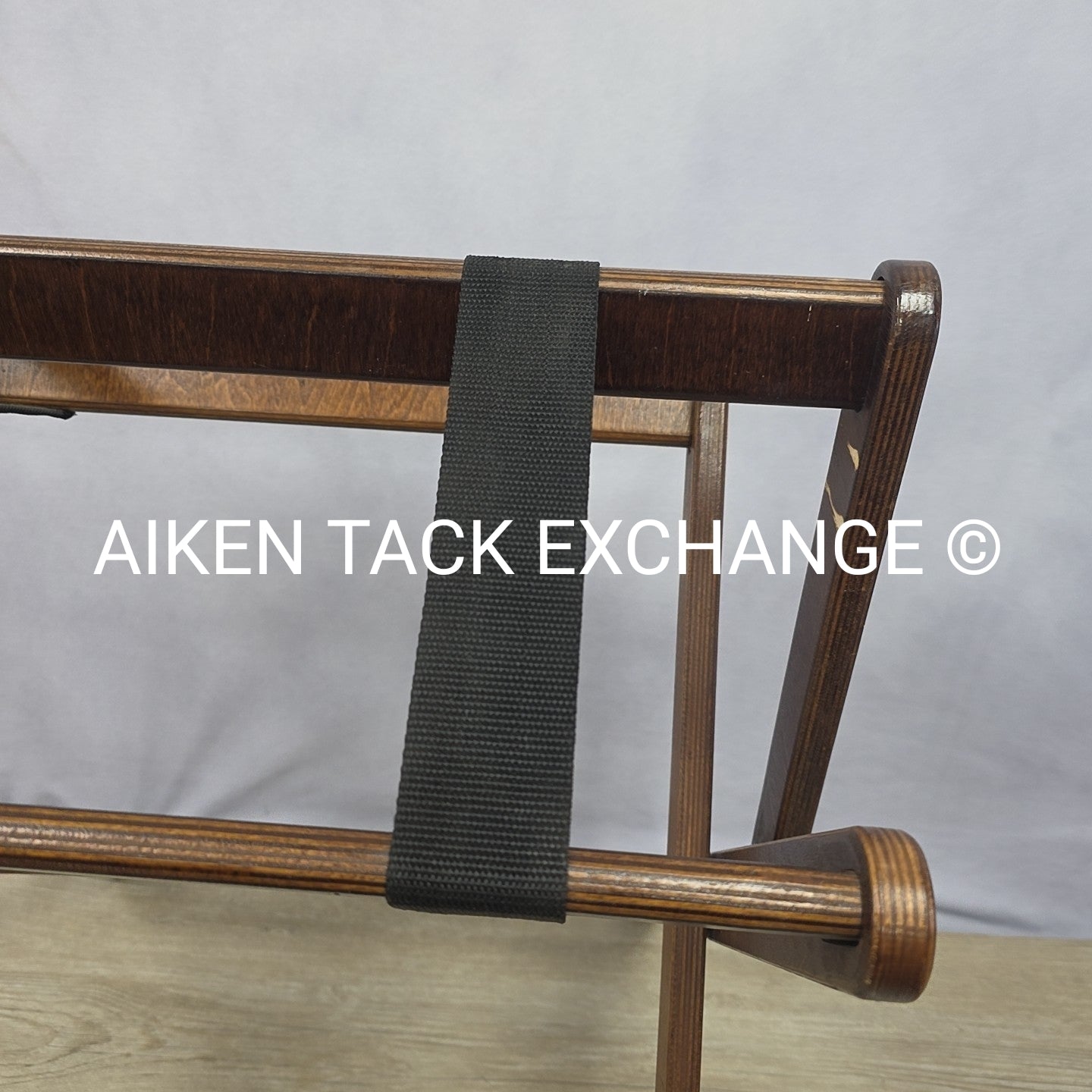 Wood Portable Folding Saddle Stand