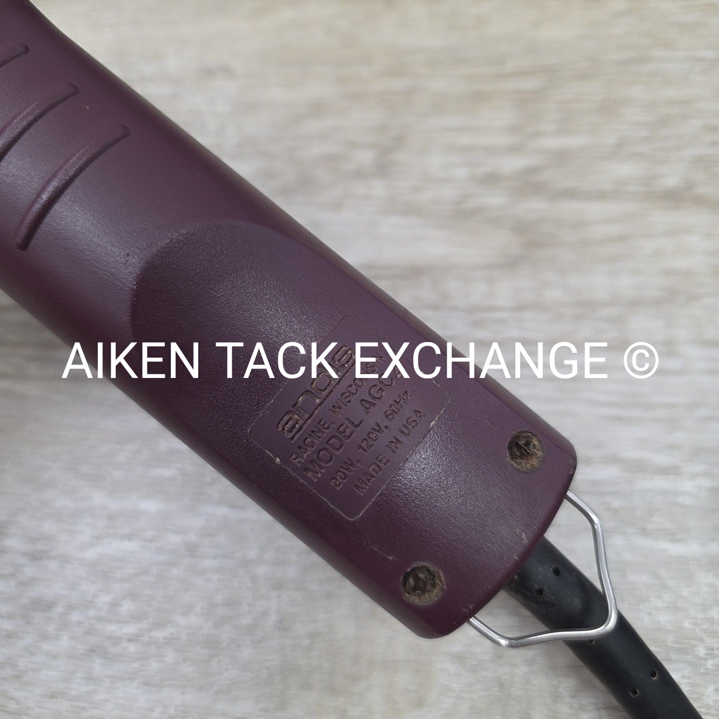 Andis AGC Clippers with Case & Various Clipper Blades