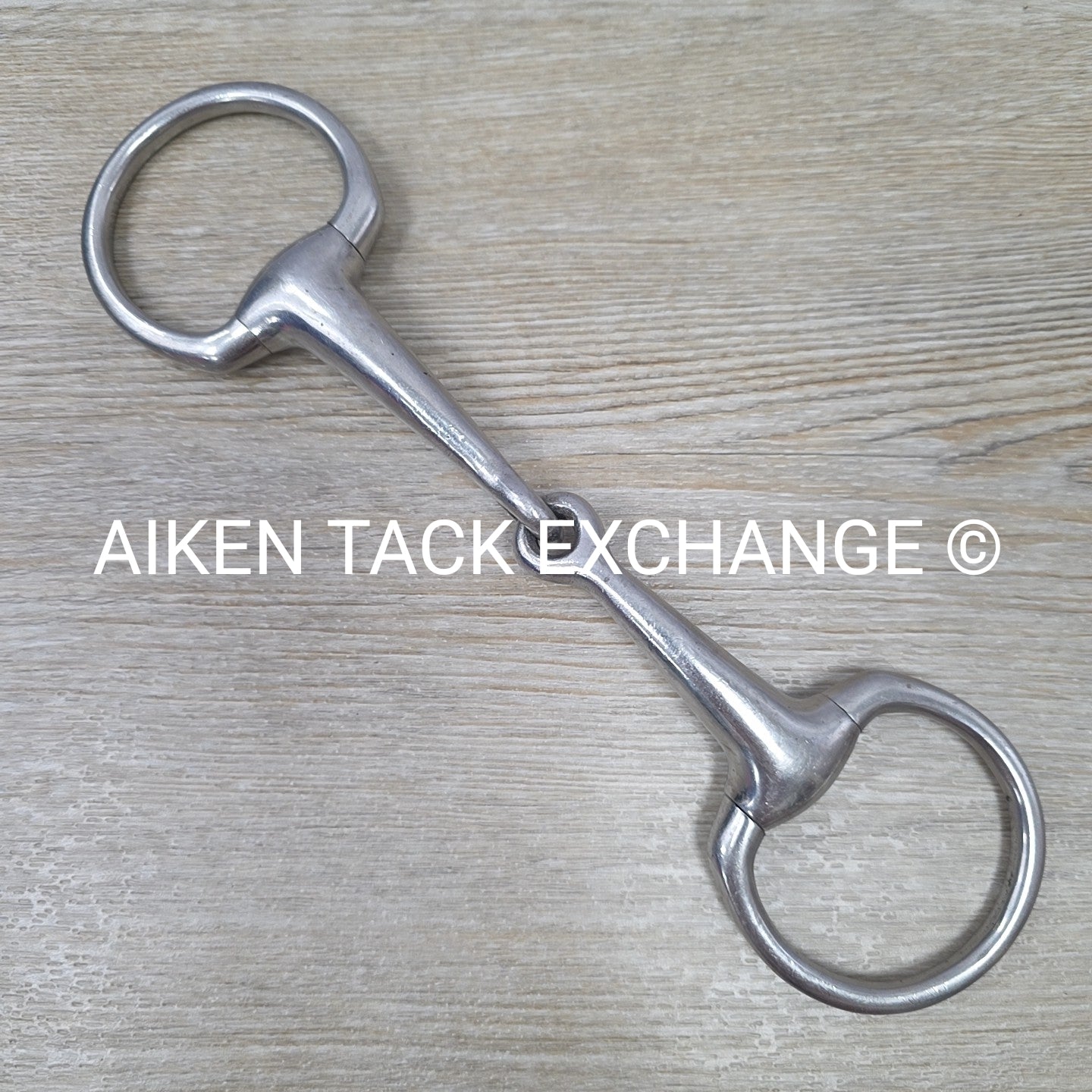 Single Joint Eggbutt Bradoon Bit 4.75"