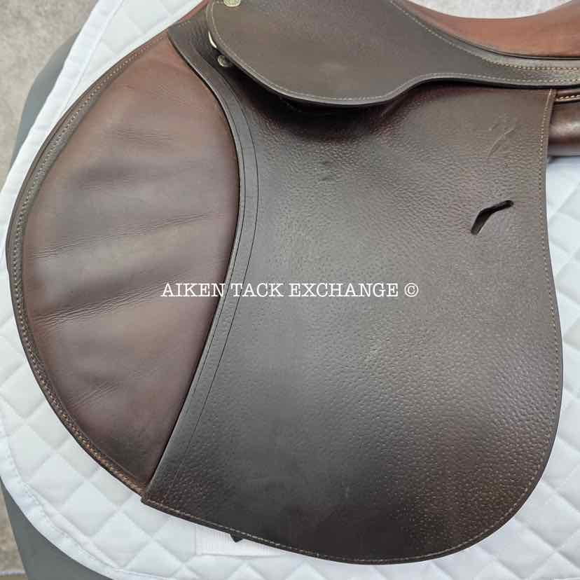 **SOLD** 2008 Antares Contact Jump Saddle, 17" Seat, 2N Flap, Medium Wide Tree, Foam Panes