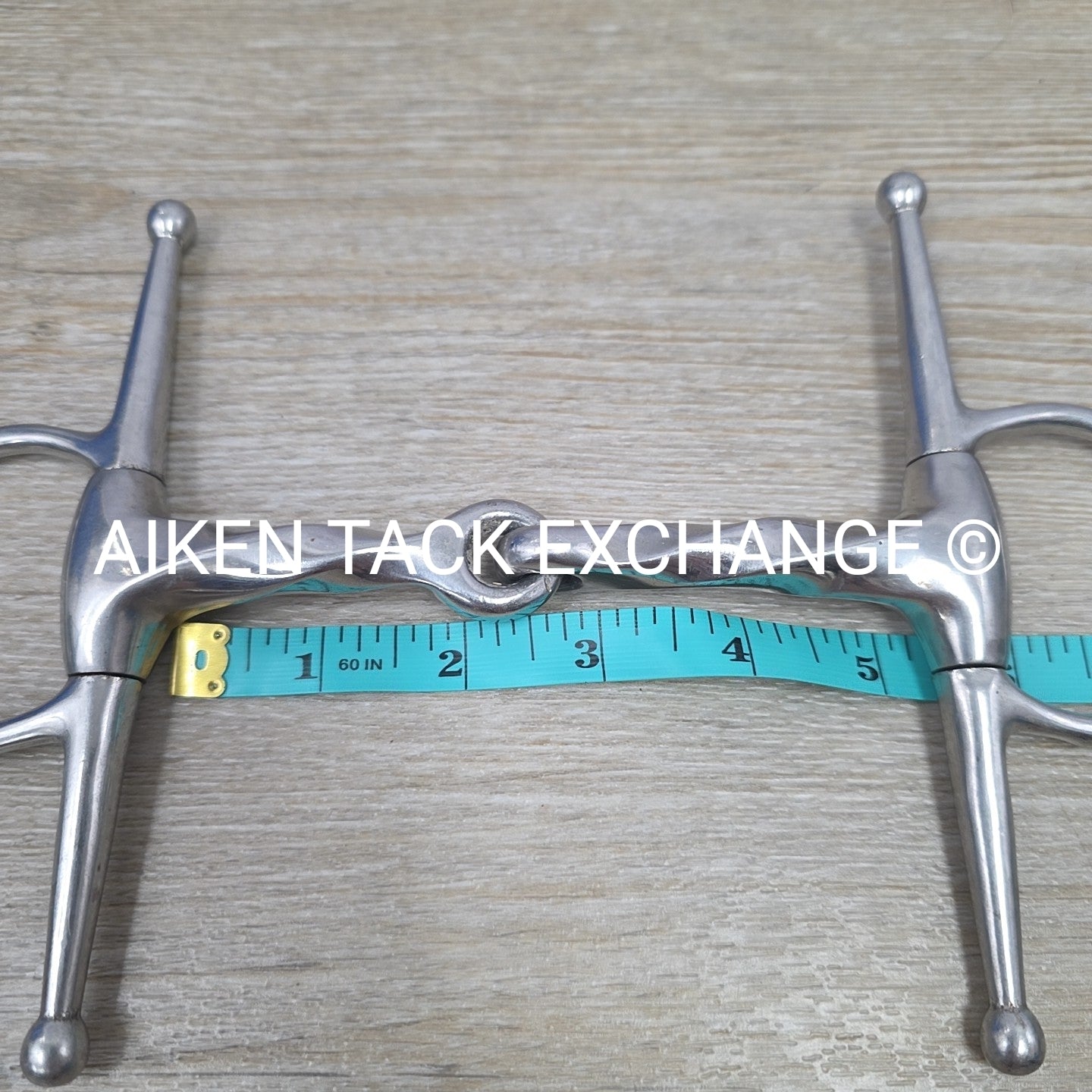 Korsteel Single Joint Twisted Full Cheek Bit 5"