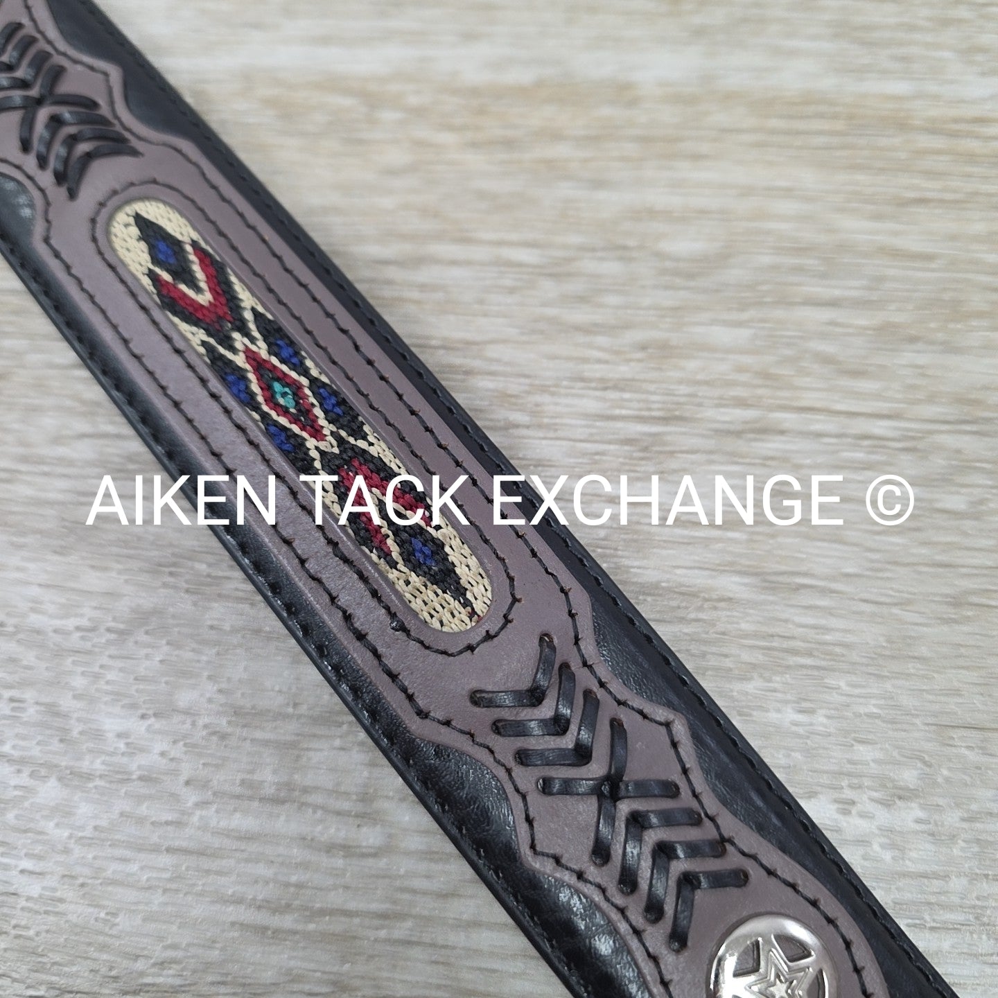 Leather Belt, Size Medium (34 - 36)
