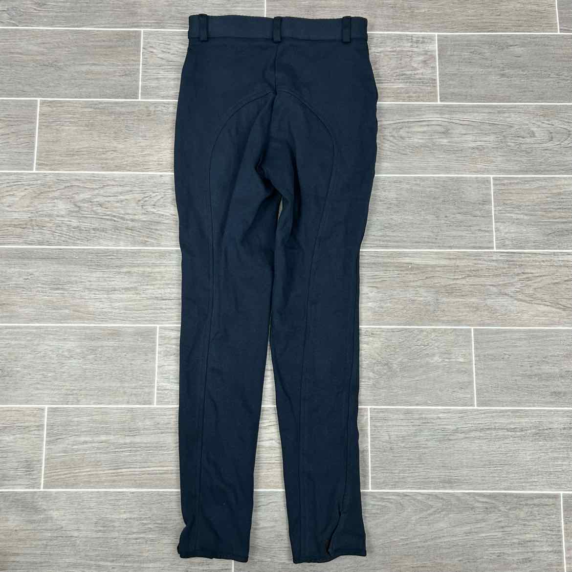 Eqituff Children's Knee Patch Breeches, Navy, Size 12, Brand New