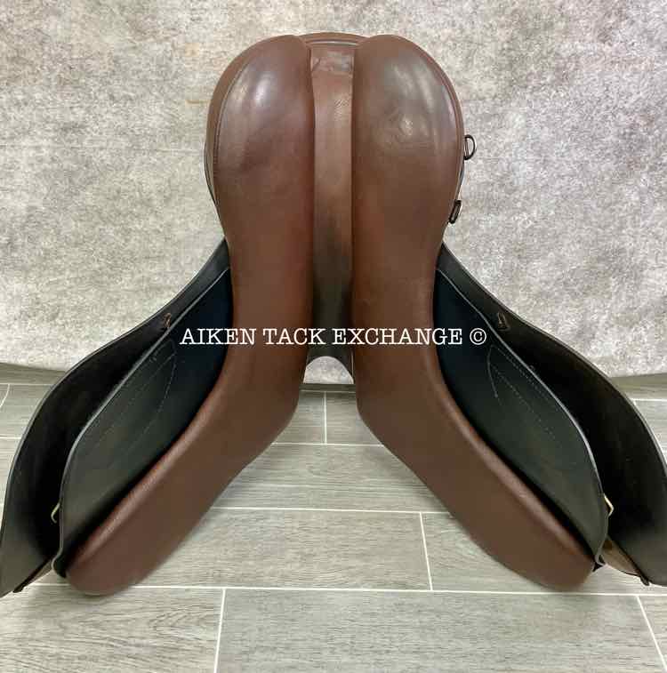 Courbette Lemetex Cresta All Purpose Jump Saddle, 17.5" Seat, Medium Tree, Foam Panels