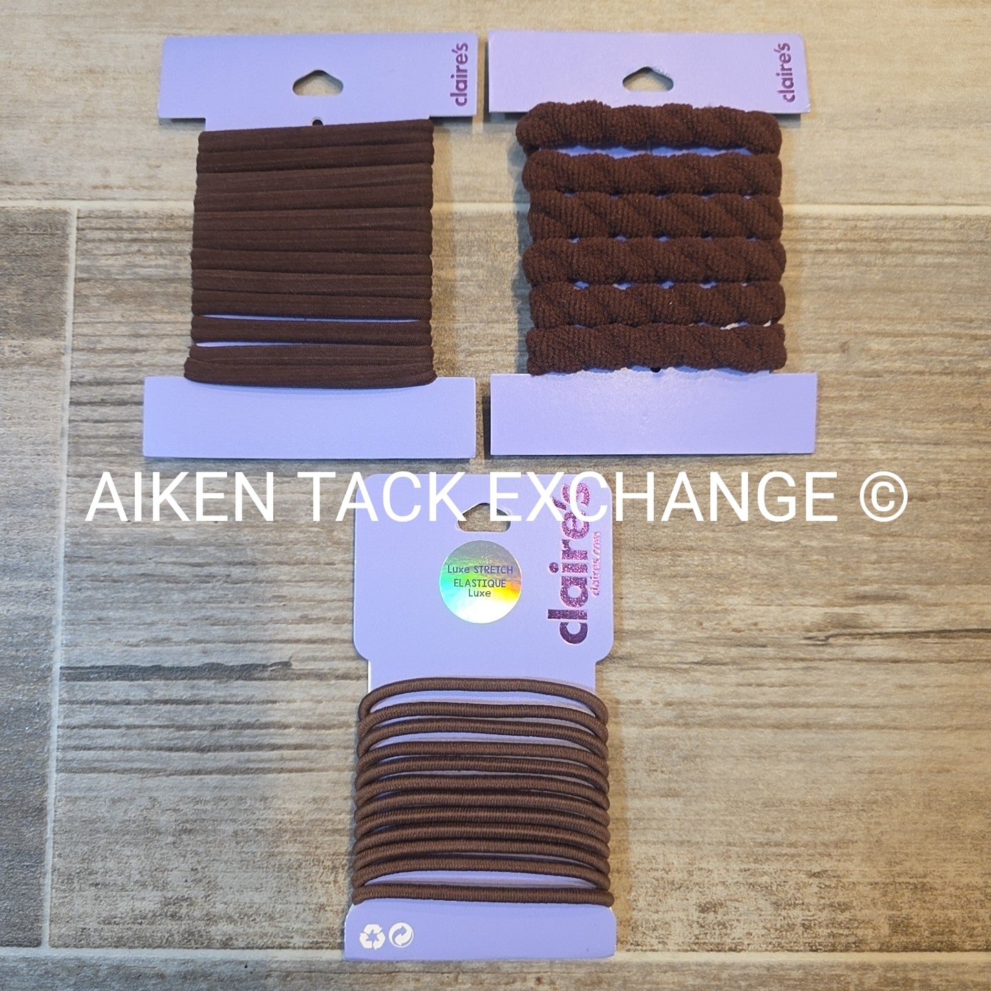 Claire's Hair Ties - Set of 3