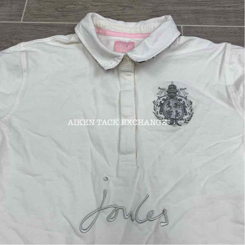 Joules Short Sleeve Polo Shirt, Size 14