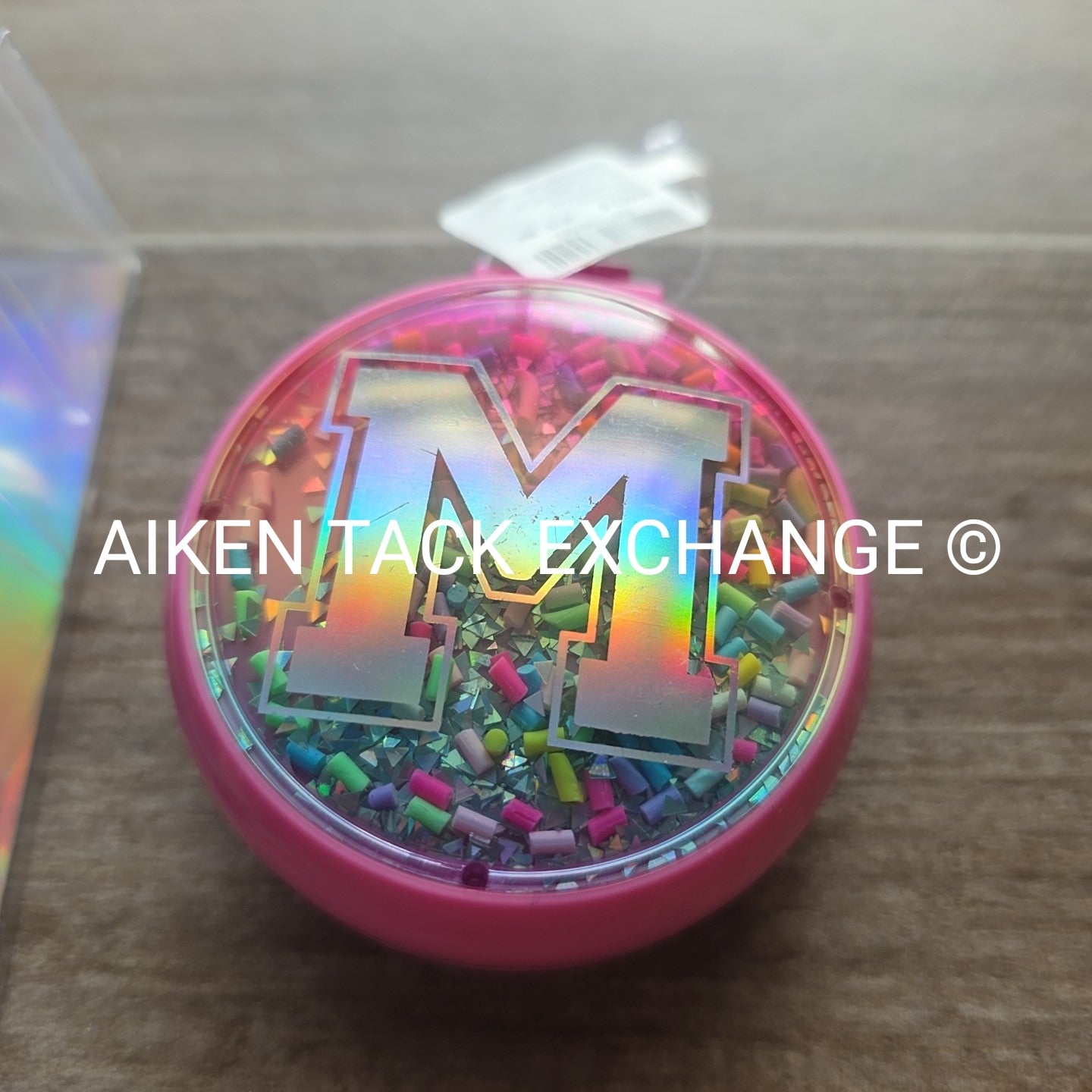 Claire's Lip Balm & Brush Set - Letter M