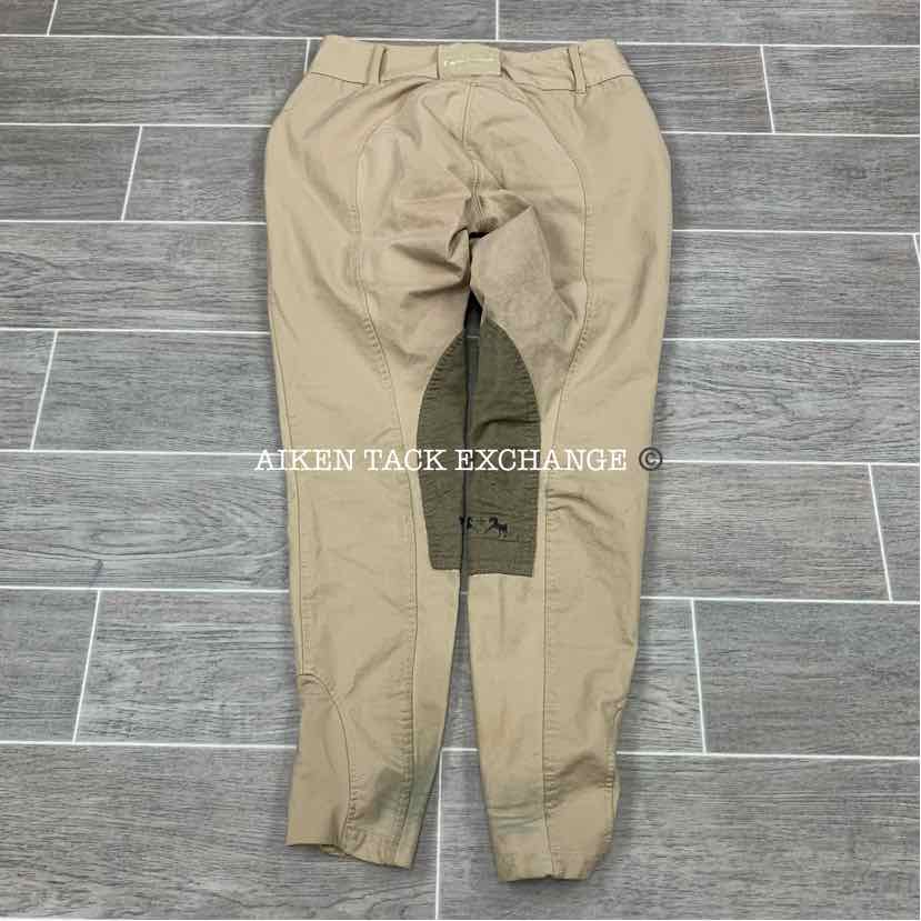 Equine Couture Knee Patch Breeches, Size 26