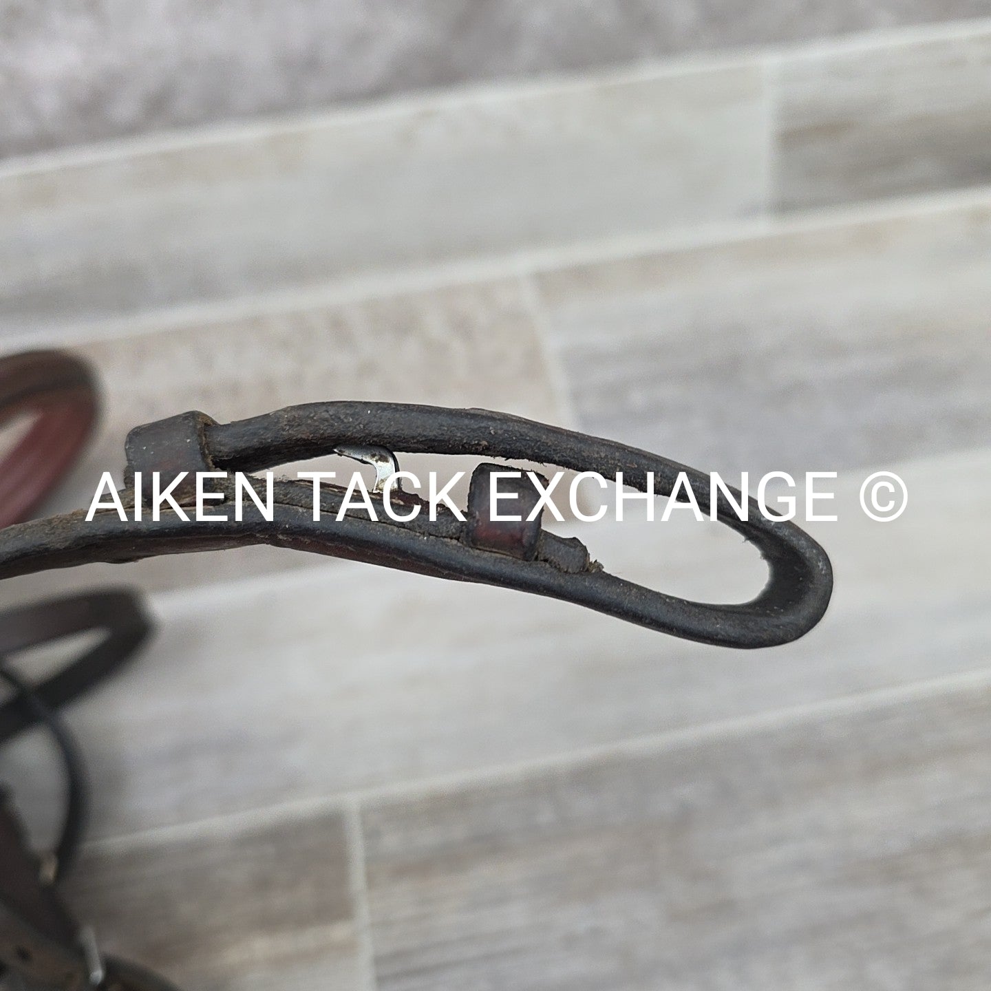 Various Brands Flash Bridle, No Reins, Brown, Size Full