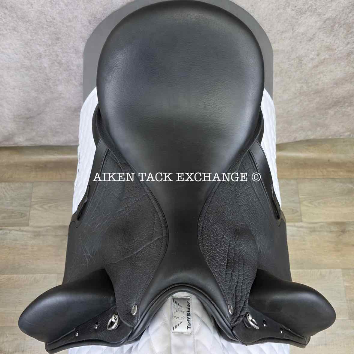 2023 Aviar Rook 2.0 Monoflap Dressage Saddle, 17.5" Seat, Adjustable Tree, Foam Panels