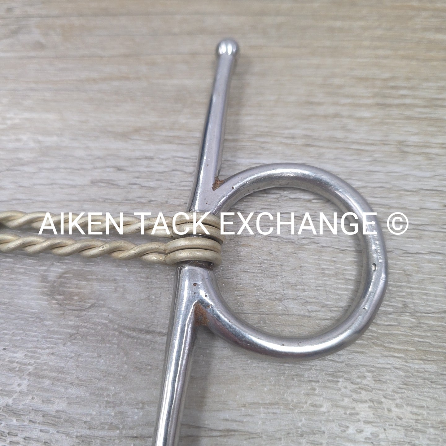 Full Cheek Double Twisted Wire Bit 5"
