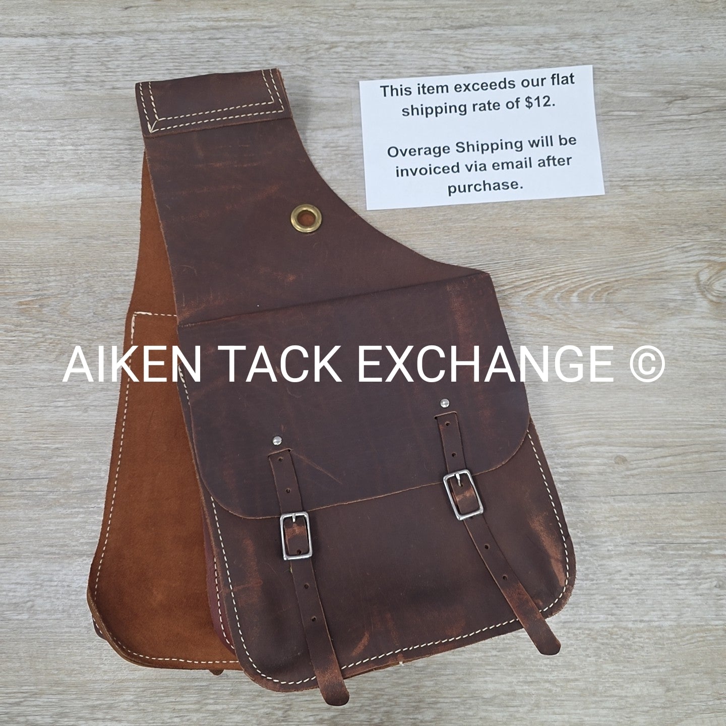 Leather Saddle Bags