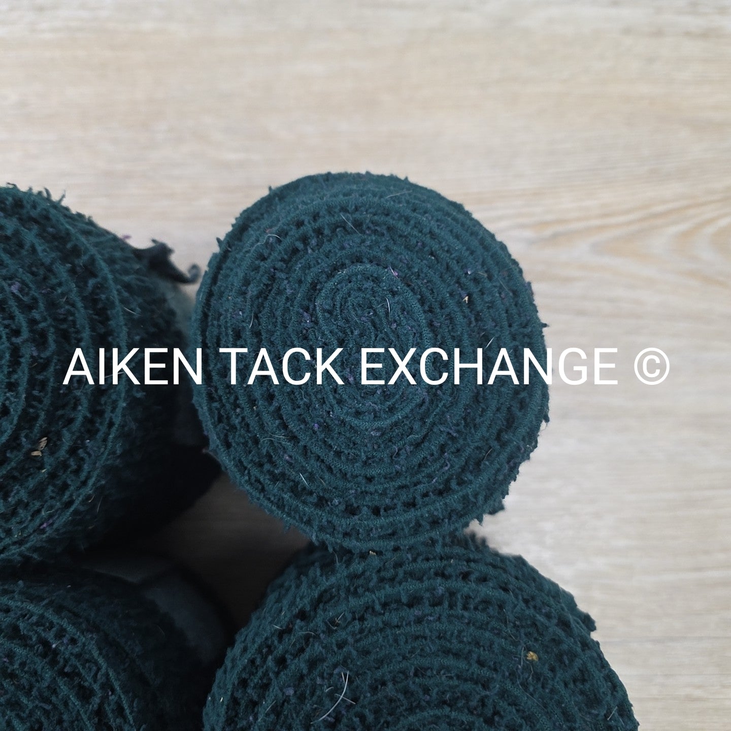 BARGAIN BUNDLE: 4 Polo Wraps, Green & 4 Knit Wraps, Red