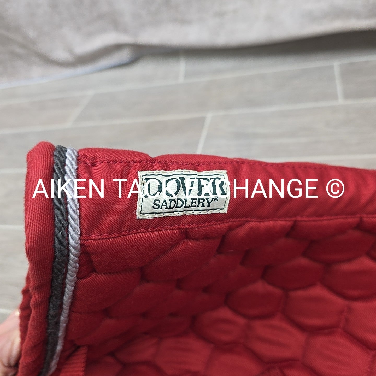 Dover Saddlery Size All Purpose Red English Saddle Pads