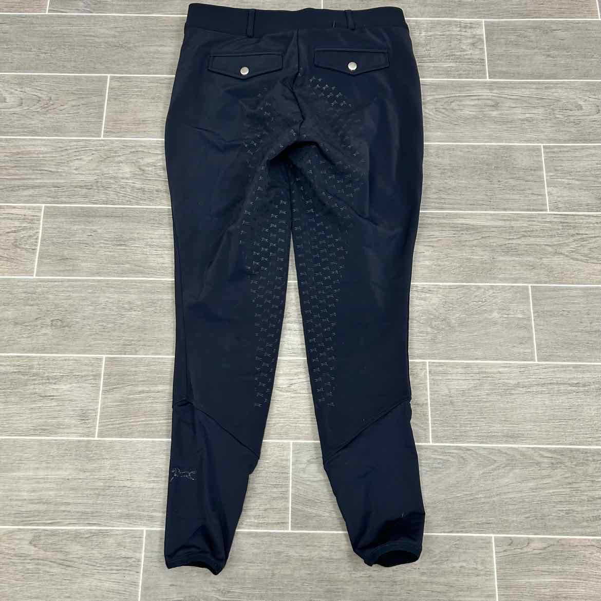 Fager Silicone Grip Full Seat Breeches, Size 40 US 28
