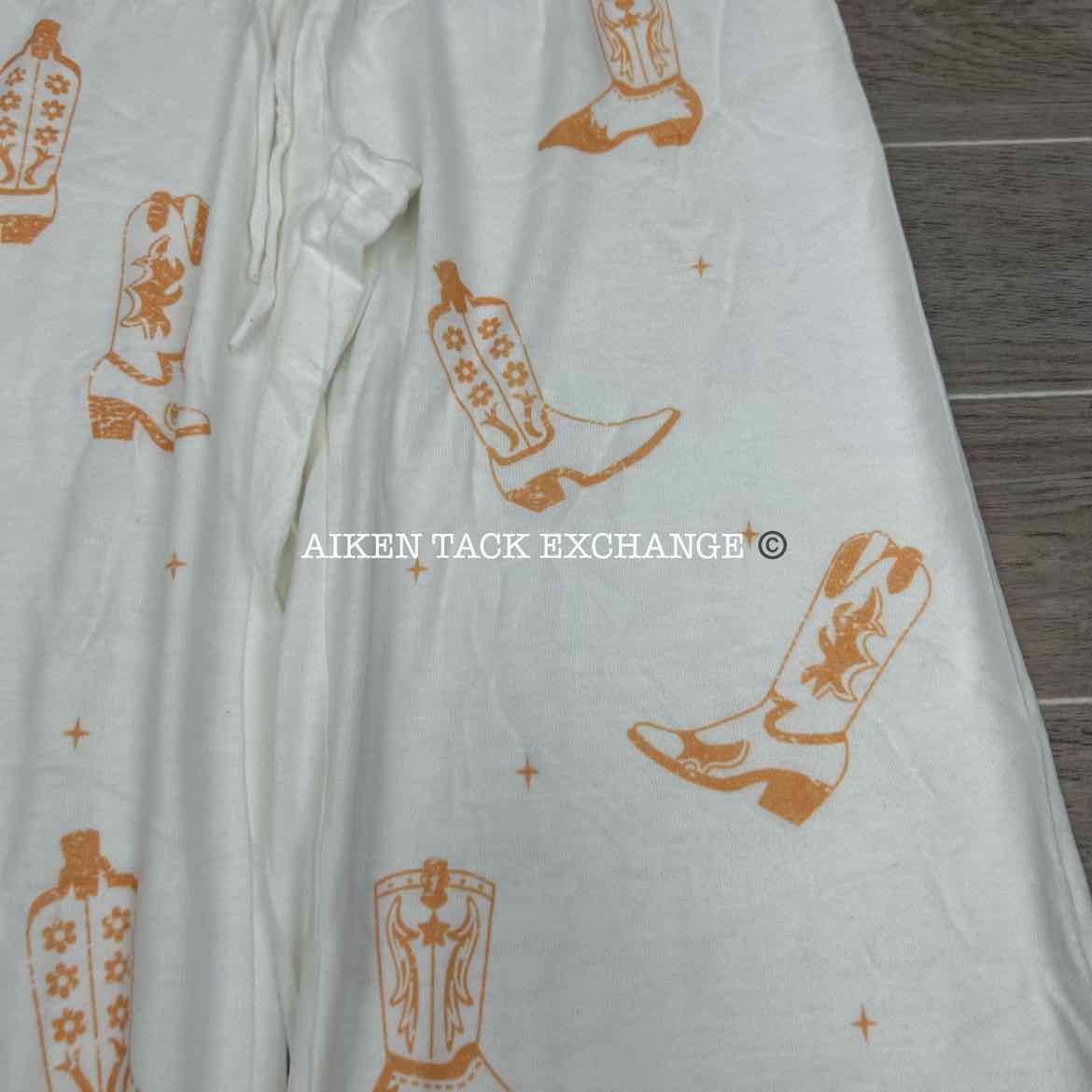 Phil Love Loungewear Set, Top & Bottom, Size Medium