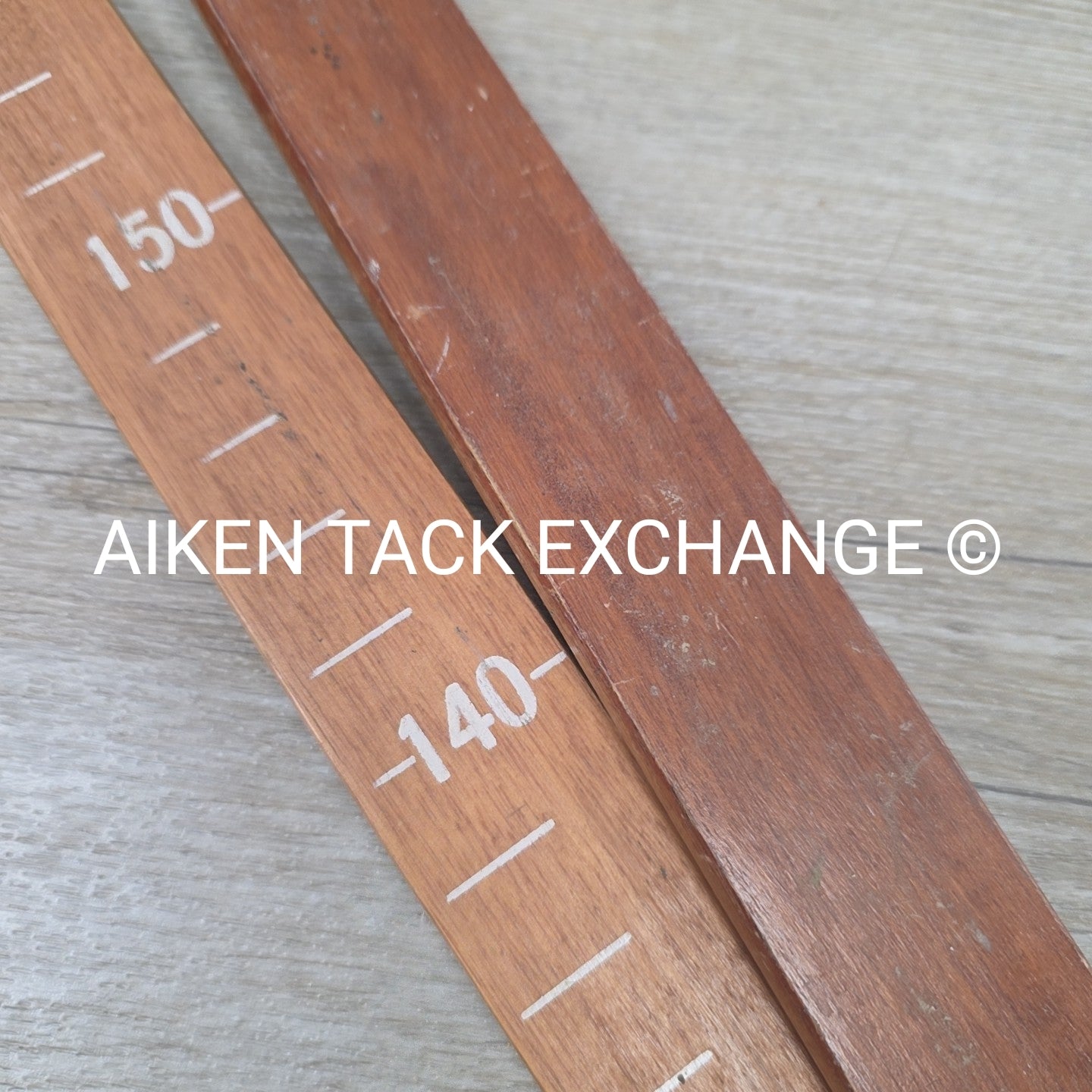 BARGAIN BUNDLE: 2 Horse Measuring Sticks, Wood & Metal