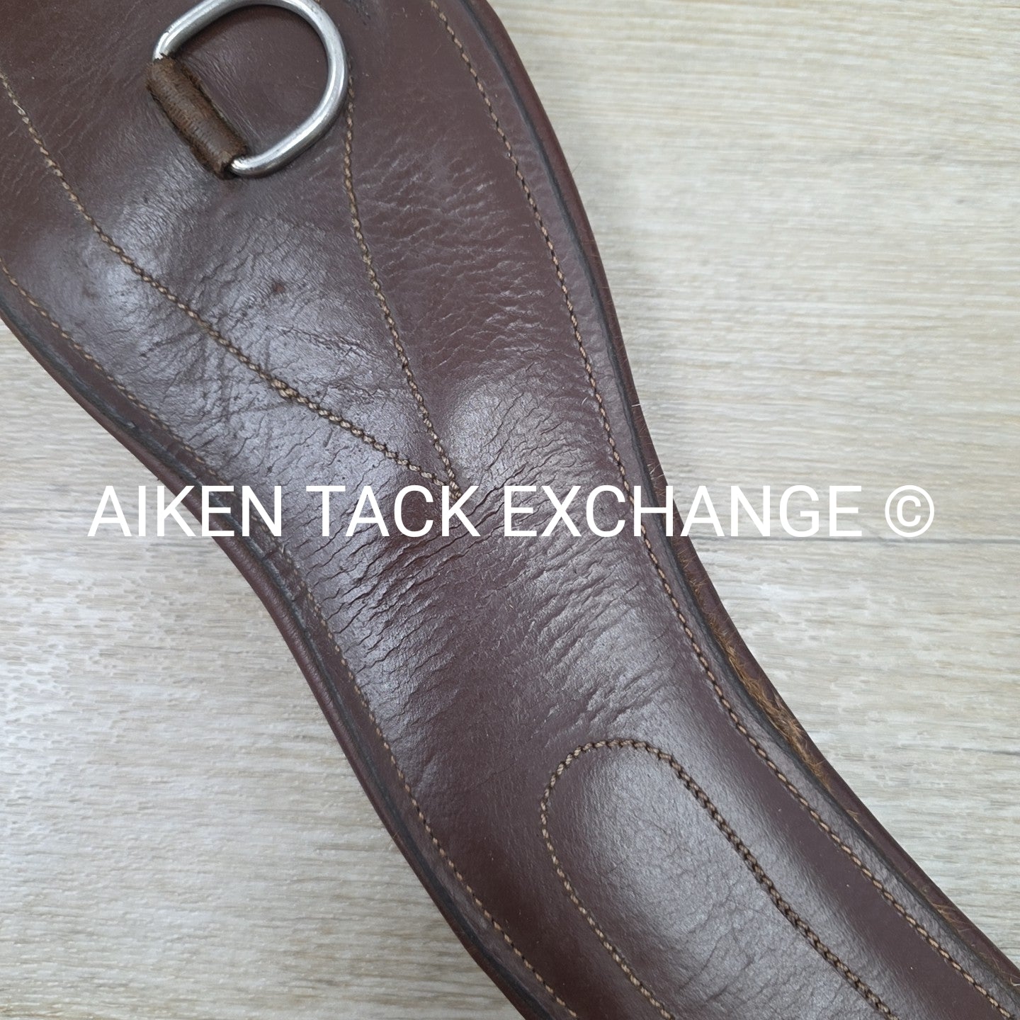 HDR Pro Contoured Leather Girth, Brown, 48"