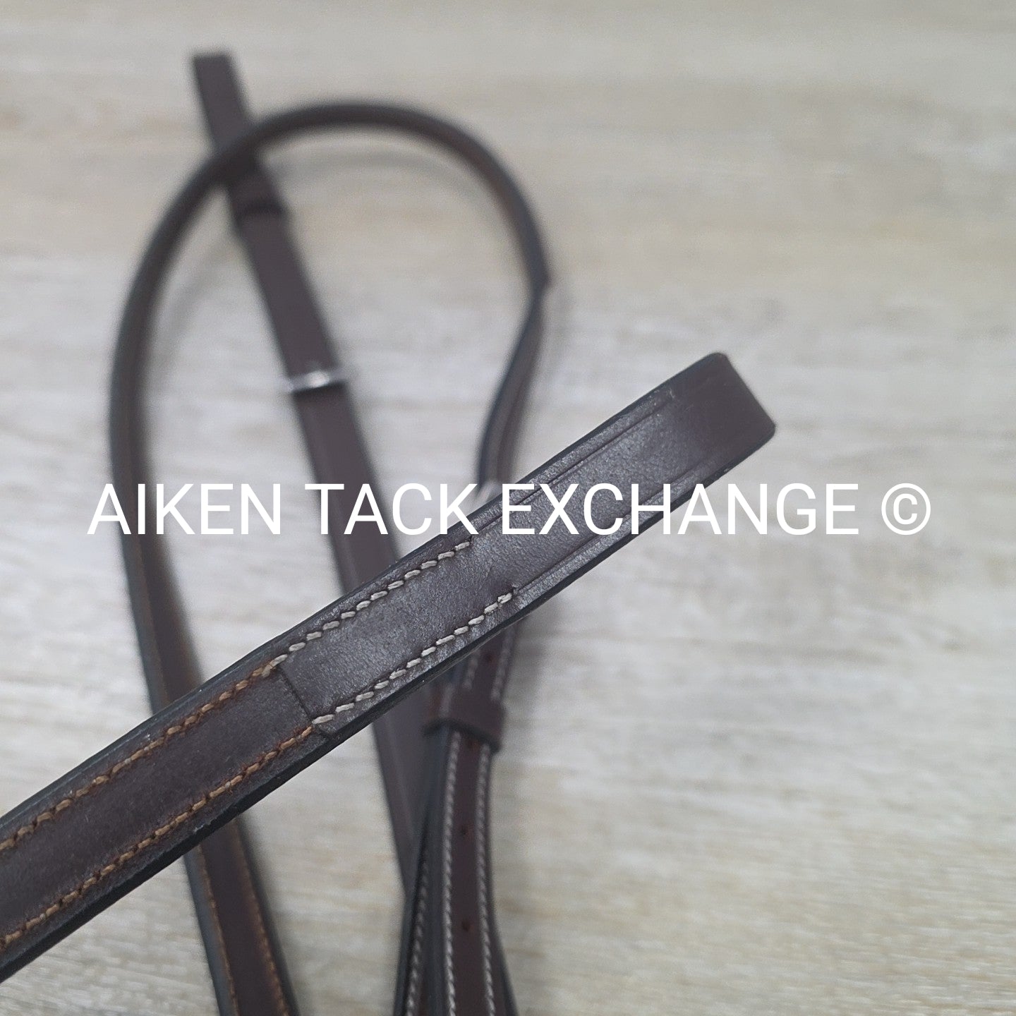 KL Select Red Barn Raised Fancy Stitch Standing Martingale, Size Cob