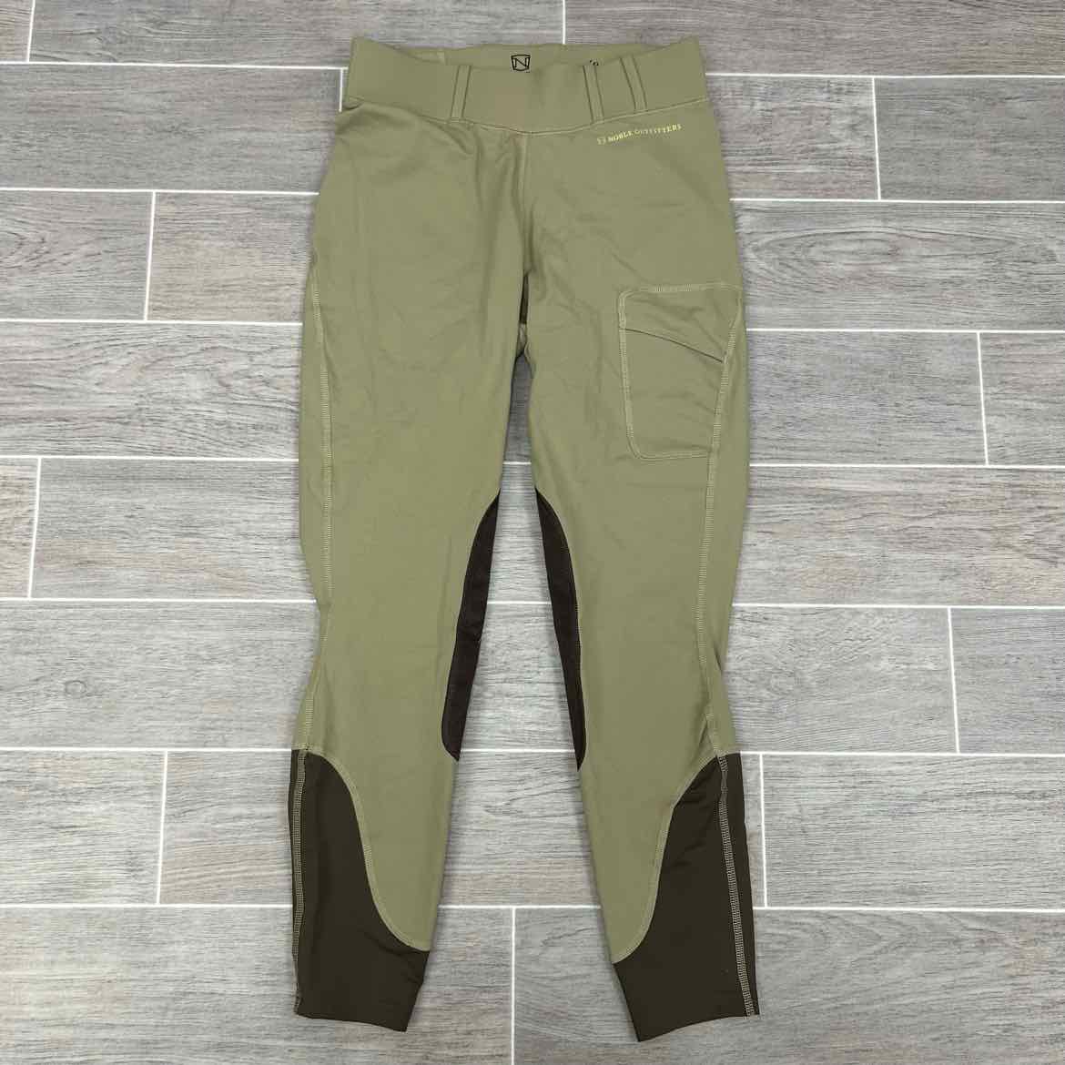 Noble Outfitters Balance Knee Patch Tights, Size Small