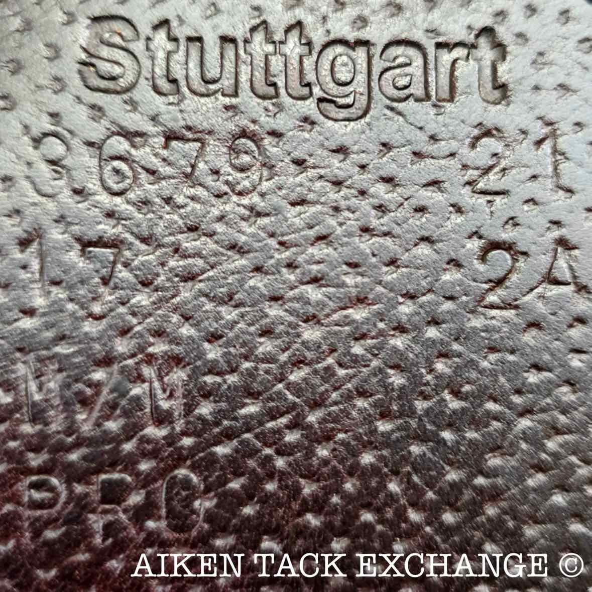 2021 Voltaire Stuttgart Jump Saddle, 17" Seat, 2A Flap, Medium Wide Tree, PRO Panels, Full Buffalo Leather