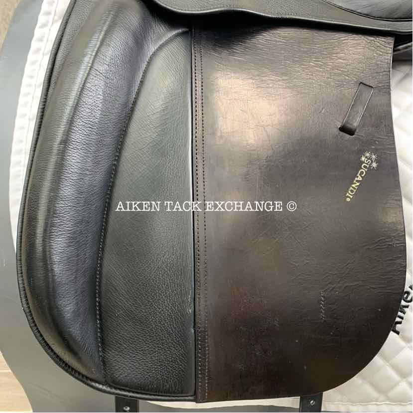 Talabartaria Art Horse Sucandi Dressage Saddle, 18.5" Seat, Medium Tree, Wool Flocked Panels