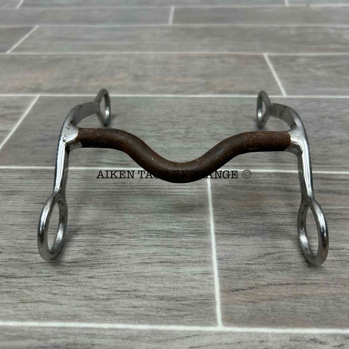 Sweet Iron Mullen Mouth Shanked Bit 5"