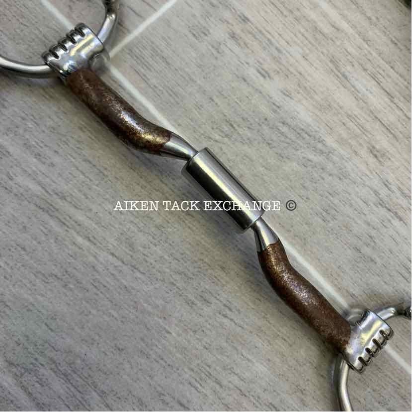 Myler 3 Ring Combination bit w/ Low Port Comfort Snaffle MB 04 5.25"