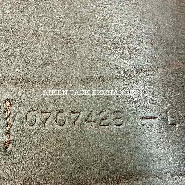 2007 Bates Kimberly Australian Stock Saddle, 17" / 17.5" Seat - Large, Adjustable Tree - Changeable Gullet, CAIR Panels