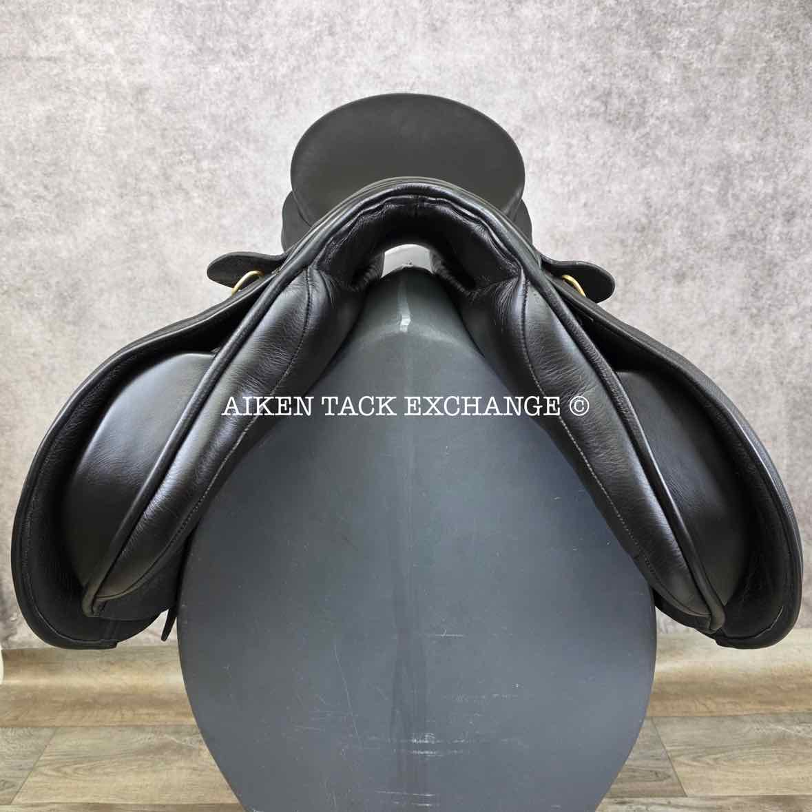 Albion Legend K2 All Purpose Saddle, 17.5" Seat, Adjusta-Tree: Set to Wide, Wool Flocked Panels