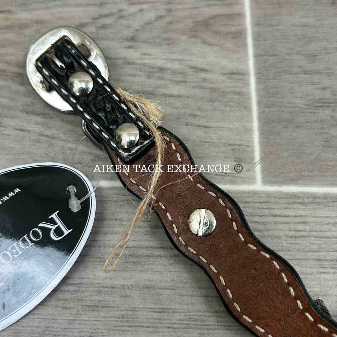 Rodeo Drive Leather Collar, 12"