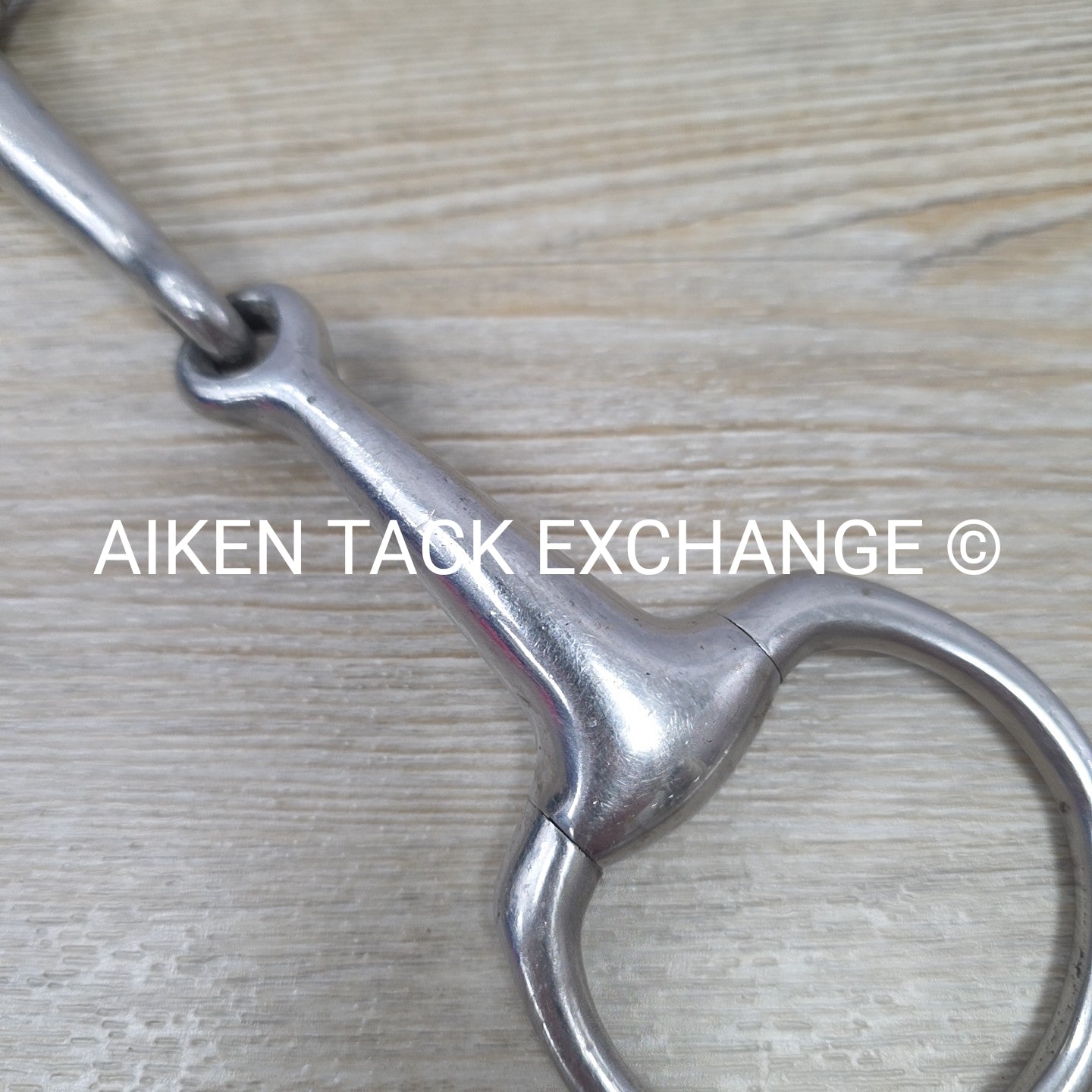 Single Joint Eggbutt Bradoon Bit 4.75"