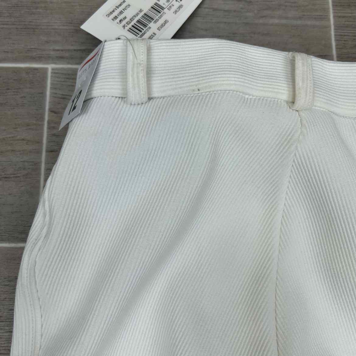 TuffRider Ribb Knee Patch Breeches, Size 12