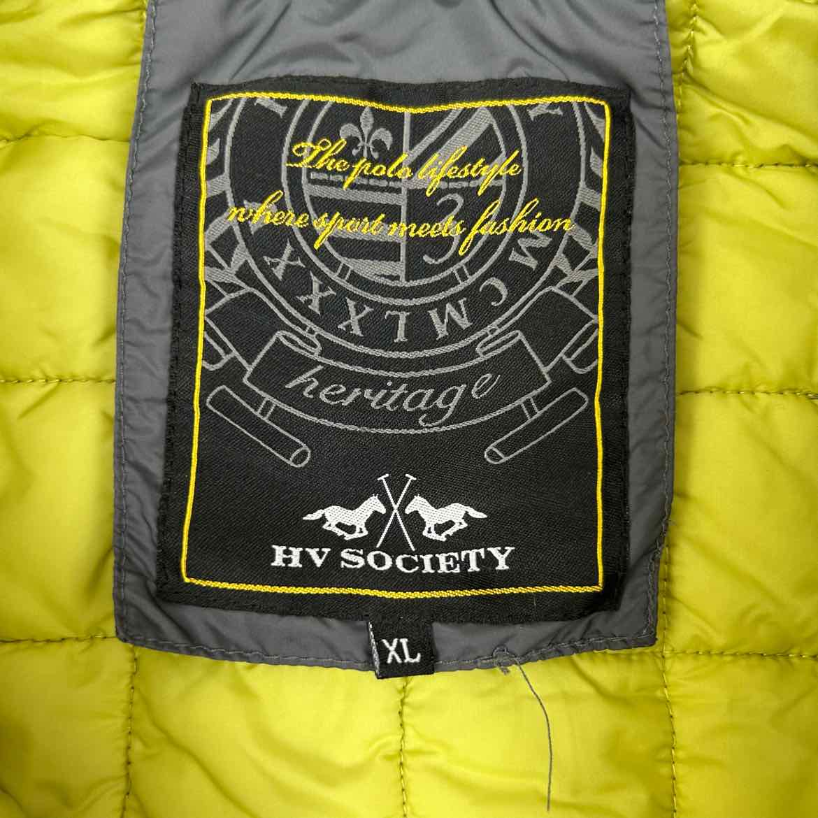 HV Polo Society Quilted Jacket, Size X-Large