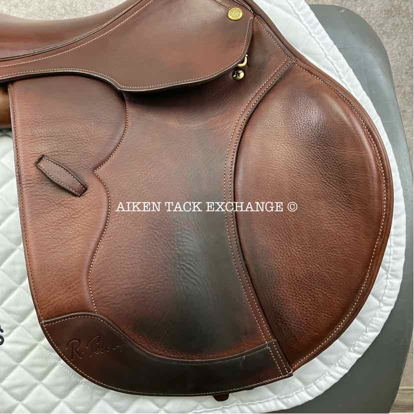 2019 Pessoa Gen-X3 Close Contact Jump Saddle, 17.5" Seat, Adjustable Tree - XCH Changeable Gullet, Foam Panels