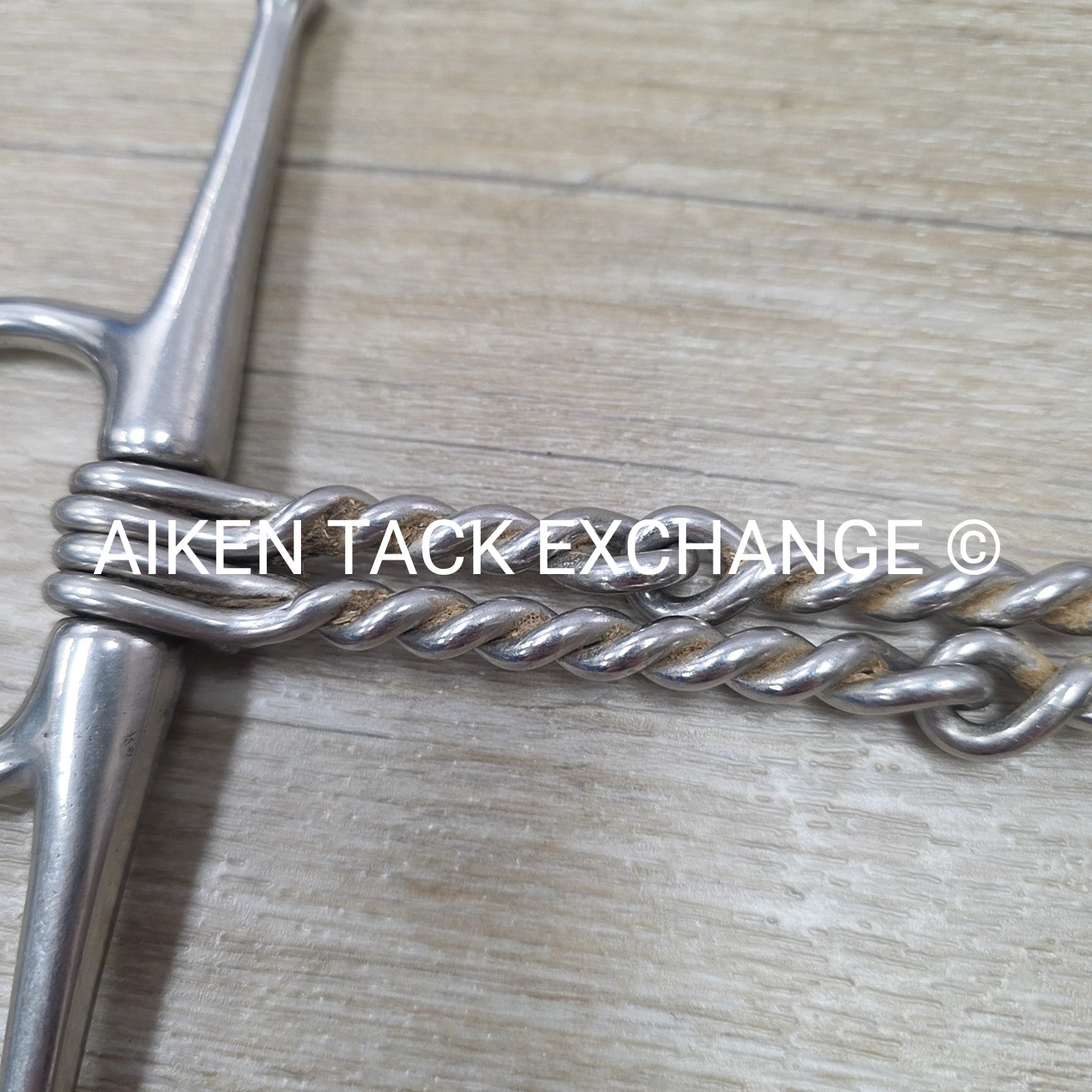 Double Twisted Wire Full Cheek Bit 4.75"