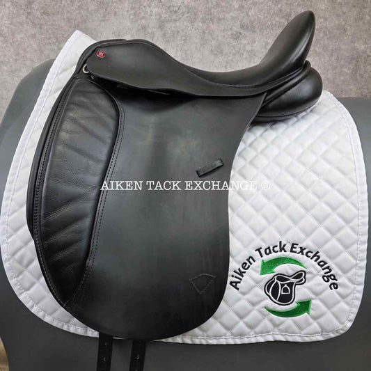 2013 Lovatt & Ricketts Berkeley Dressage Saddle, 17" Seat, M/MW Tree, Wool Flocked Panels