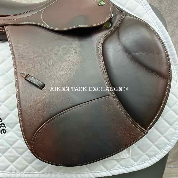**SOLD** 2007 Prestige Nona Garson Elite Close Contact Jump Saddle, 17" Seat, 33 Tree - Medium (Adjustable), Foam Panels