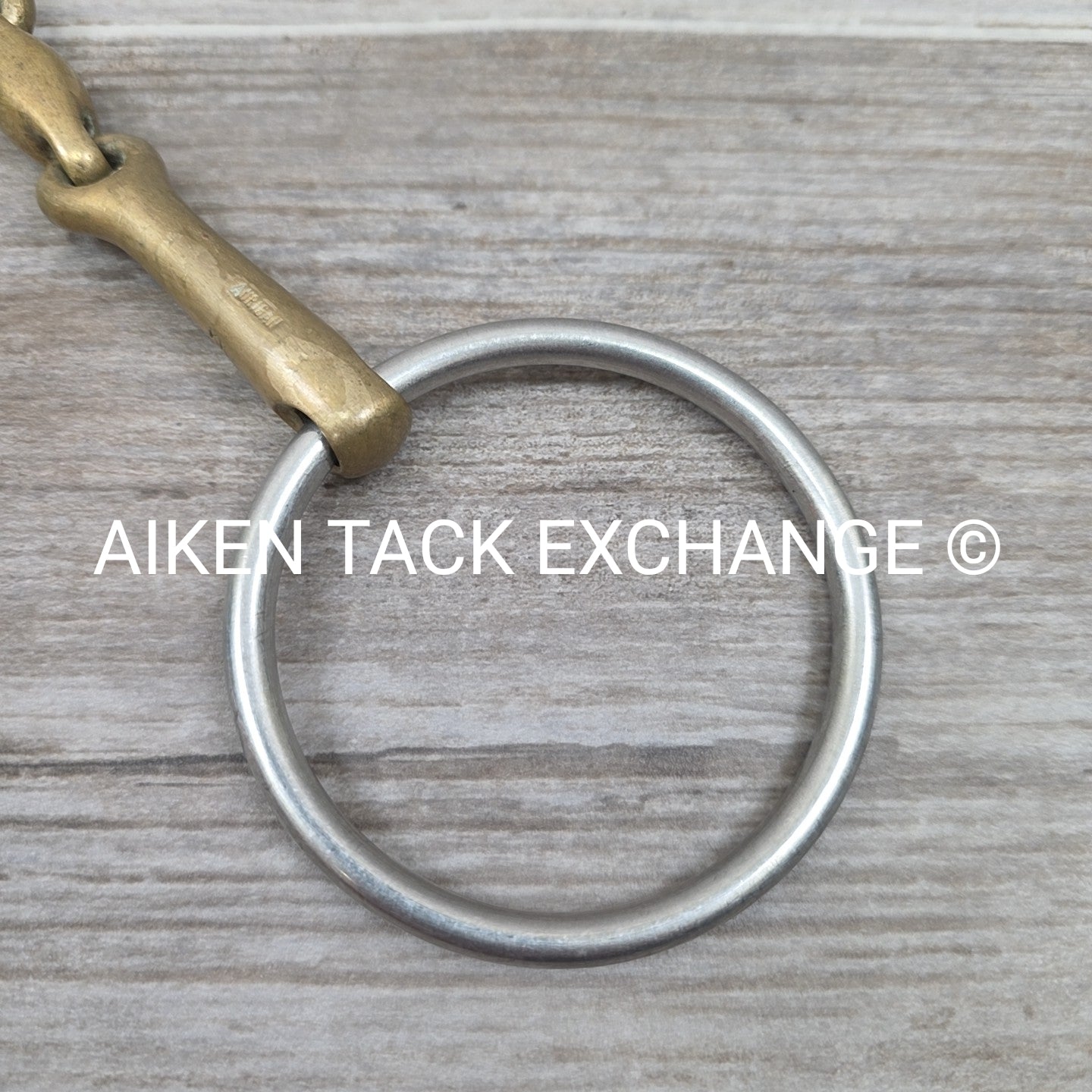 Herm Sprenger KK Ultra Aurigan Double Joint Loose Ring Bit, Size 5.5"