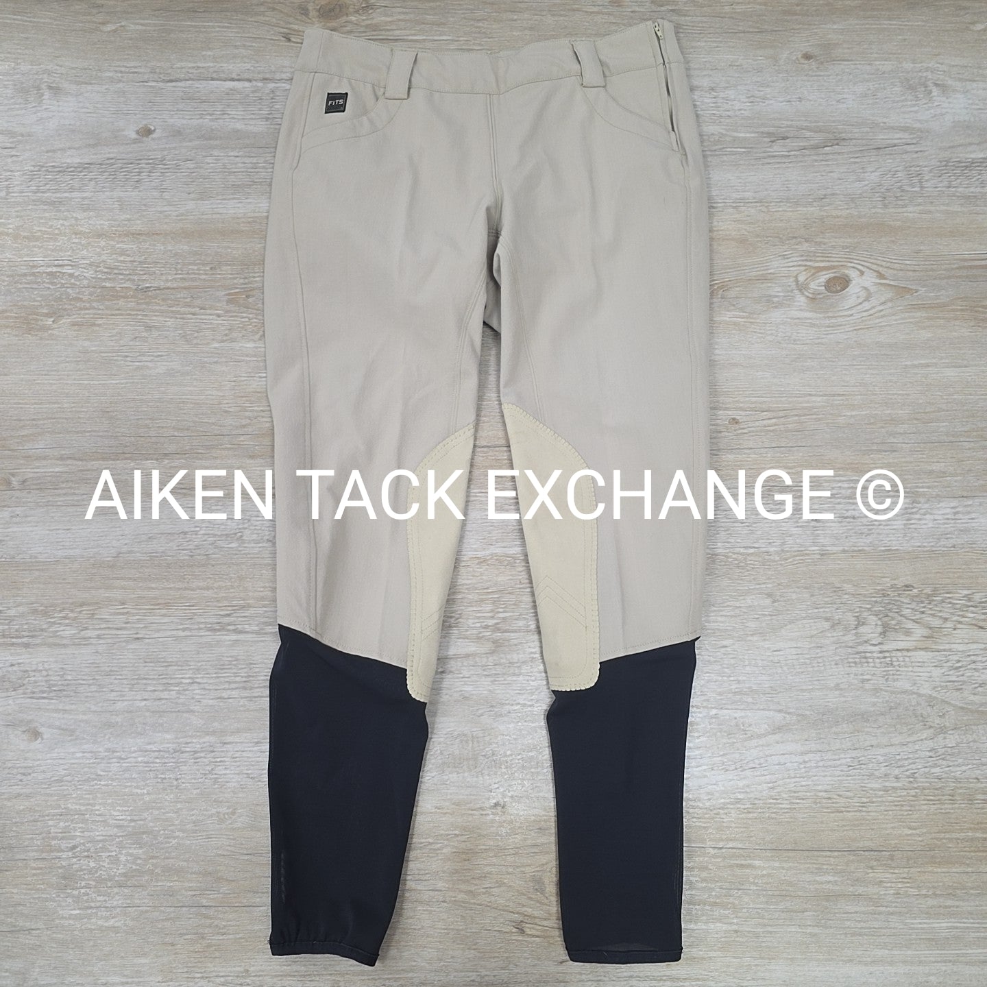 FITS Side Zip Knee Patch Breeches, Women's XLarge